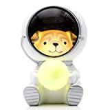 JCRFC Astronaut Resin Night Light Kids Nursing Light Moon Lamp LED Night Light Baby Nursery Decor Personalized Lamp Sleep Light ...