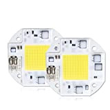JiuRui LED Lampadine COB lampada LED 20W 30W 50W a serie di diodi Matrix Chip Lampadina 100V-240V Intelligente IC High ...