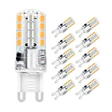 Jpodream® - Lampadina LED G9, 5 W, 32 x 2835 SMD, 400 lm, ricambio per lampadine alogene da 40 W, ...