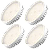 JQslight GX53,Lampadina LED bianca fredda, 6000 K, 7 W, sostituisce la lampadina a incandescenza da 60 W, per armadietti, esposizioni, ...