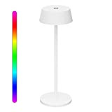 K-Bright Dimmerabile LED Lampada da scrivania senza fili Ricaricabile Luce calda Colore e Dimmerazione RGB Impermeabile Lampada da scrivania per ...