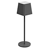 K-Bright lampada da tavolo ricaricabile in alluminio | 240LM | 3000K luce bianca calda Lampada da scrivania senza fili | ...