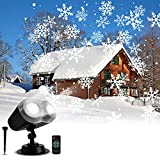 K-Bright Proiettore Luci Natale Esterno Interno Snowflake Lampada di Proiezione LED con Telecomando Impermeabilità IP65 Caduta Della Neve di Luci ...