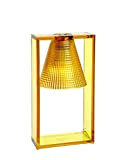 Kartell Light-Air, Lampada da Tavolo, Versione Sculturata,Ambra