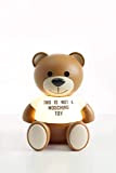 Kartell Toy Moschino, Lampada da Tavolo 1.2 W, Marrone, 25x30x24 cm