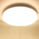 Ketom Plafoniera LED Soffitto Moderna Luce Calda 3000K, 48W Lampada da Soffitto LED, 4320LM Rotondo Plafoniere da Soffitto, Lampada LED ...