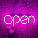 KKTECT Insegna aperta a LED 16x6 pollici Insegna aperta per festival d'affari Insegna al neon per ristoranti Uffici Negozi al ...