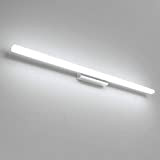 Klighten Lampada LED da Specchio Bagno 20W 90cm, IP44 Applique da Specchio Bagno Moderno, Luce Bagno Parete, 1300 Lumen, 110-240V, ...