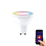 KOZII KG50SRVBCCT Lampadina LED connessa GU10 con variazione di colore e luminosità - Lampadina Connectee Alexa e Google Home