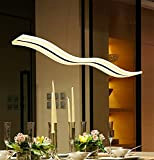 Lampada a sospensione a soffitto a LED dimmerabile per ristorante,lampada a sospensione con telecomando,lampadario moderno con design creativo,per bar,tavolo da ...