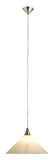 Lampada a sospensione 'Petra' dimmerabile (Moderno) colore Bianco, in Vetro ad es. Cucina (1 luce, E27) di Lindby | lampada ...