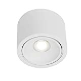 Lampada AEG Leca LED lampada da parete e soffitto 1 flg bianco | 1x LED 9W integrato (chip COB), (850lm, 3000K) ...