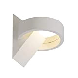Lampada AEG Yul LED lampada da parete bianco | 1x LED 6W integrato (chip COB), (630lm, 3000K) | Scala da A ++ ...
