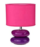 lampada da comodino rosa