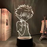 Lampada Da Illusione 3D Lampada Da Notte A Led Anime Hunter X Hunter Per Camerette Per Bambini Manga Per Bambini ...