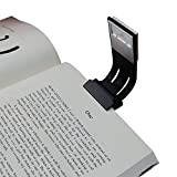 Lampada da lettura a clip, Areson 4 livelli Luminosità LED Book Light multifunzionale come segnalibro Scrivania e lampada da letto ...