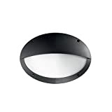 lampada da parete applique per esterni maddi -2 AP1 nero ideal lux