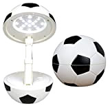 Lampada da tavolo a LED per bambini e bebè, a forma di pallone da calcio, dimmerabile, cavo USB, luce notturna, ...