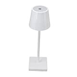 Lampada da tavolo senza fili, lampada da tavolo a LED dimmerabile portatile ricaricabile ad alta luminosità ergonomica semplice per prevenire ...