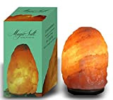 Lampada di sale con CERTIFICATO DI GARANZIA Salgemma dell'Himalaya 4-6kg MAGIC SALT LIGHTING FOR YOUR SOUL in scatola originale.