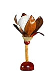Lampada in cocco HILO – Lampada da tavolo – Lampada da comodino in noce di cocco con sensazione del Mare ...