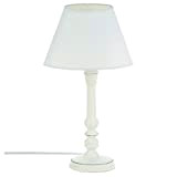 Lampada in legno bianco H36