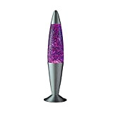 lampada lava Viola Glitter Jenny E14 E14 25W comprese le lampadine regalo di Natale luce retrò [classe energetica E]