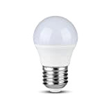 Lampada LED Chip Samsung 5,5 W E27 A+, Bianco Naturale