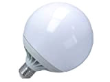 Lampada Led E27 Globo G130, 24W=192W 2500 Lumen, Diametro 130mm Lunghezza 166mm (1, 3000K)