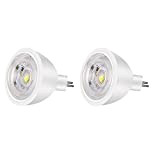 Lampada LED MR11, Gu4 LED 12V Bianco Caldo 3W, MR11 GU4 12V Faretto LED 40 gradi, lampadina alogena 25W non ...