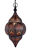 Lampada orientale marocchina - lampada a sospensione - Lampada da soffitto Layan nero 40cm- molto pratica per un ottima illuminazione ...