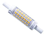Lampada R7S Led 78mm, 5W=40W 500 Lumen, Angolo 360°, Slim Diametro Solo 15mm, NON Dimmerabile (1, 4200K)