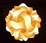 Lampada Romantica - Lampada Puzzle IQ , grandezza: L, Set da 30 pezzi componibili, diametro: 35 cm