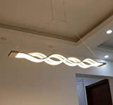Lampadari,Lampadario LED,Moderna Lampada a sospensione regolabile, 72W LED Lampadari a soffitto,3000K-6000K,Dimmerabile