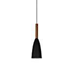 Lampadario a sospensione, stile nordico e moderno, lampadario da soffitto, in legno, illuminazione a sospensione per cucina e salotto