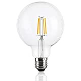 Lampadina a led 8W Globo forma G125 AOMEX E27 Vintage Retro ES Edison vite LED Filamento Lampada led per Soggiorno, ...