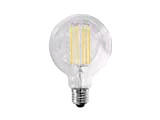 Lampadina Globo Edison Stile Vintage a Filamento LED 10W = 94W - 1400 lumen - Dimensioni: d 125 x 175 ...