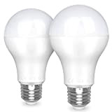 Lampadina LED E27 20W (Equivalente 150W), Luce Bianca Naturale 4000K, 2452lm, Super Luminoso, Famitree Lampada Lighting, Lampadine a Risparmio Energetico, ...