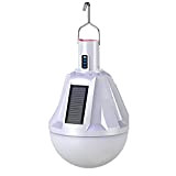 Lampadina LED solare, ricaricabile tramite USB, lampada a energia solare, lampada a sospensione per esterni, torcia di controllo remoto, illuminazione ...