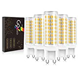 Lampadine a LED G9 da 10 W, 1000 lumen, 4000 K, bianco naturale, senza sfarfallio, non dimmerabile, diffusione a 360°, ...