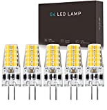 Lampadine LED G4,Lampade LED 3W G4 3000K Bianco Caldo 300lm, Equivalente 30W Lampada Alogena,Lampadina G4 LED Dimmerabile, Nessun Sfarfallio ,12V ...