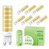 Lampadine LED G9 Luce Calda, KOOSEED G9 LED 7W Equivalenti a 70W, Lampadina G9 a Risparmio Energetico 8 Pezzi, 700lm ...