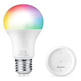 Lampadine LED Inteligente E27 Multicolore Lampadina Compatibile Dimmerabile Lampadina Smart 7W 2700K 50W equivalente,RGB LED Lampadine Led a Colori Dimmerabile ...
