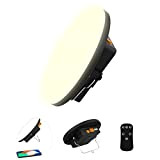 Lampe LED Rechargeable, 16500 mAh Power Bank, Lampe Camping USB 3000LM , Lampe Camping avec télécommande aimant et port d'écrou ...