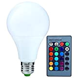 lang Boss E27 10 W 1000LM AC85 – 265 V telecomando IR 16 colori che cambiano dimmerabile lampadine E27 RGB LED light