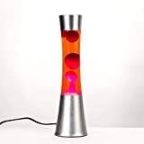 Lavalamp Sandro lampada a lava originale e vivace con effetto magma rosso arancione lampadina 39 cm G9 incl. ideale per ...