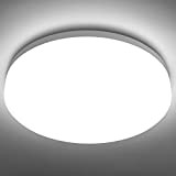 LE Lampada da Soffitto LED 1500lm, 15W(=100W), Plafoniera LED Impermeabile IP54, Bianco Diurno 5000K Lampada da Bagno, Luci Lampade a ...
