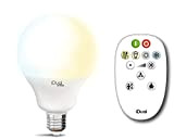 LED iDual Whites G100 E27, 1055 lm, bianco caldo, telecomando