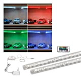LED Stripe SET RGB 2 x 40 cm con IR-FB, 2 x 15 SMDs