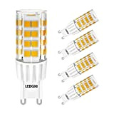 LEDGLE G9 LED Lampadina 6W, 51-LED SMD2835 Lampade LED G9, 380LM Equivalente 60W Lampada Alogena, Luce Bianca Calda 3000K, Non ...